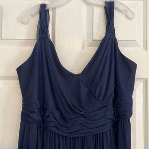 Navy Blue Bridesmaid Dress
